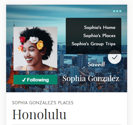 Native-like page transitions